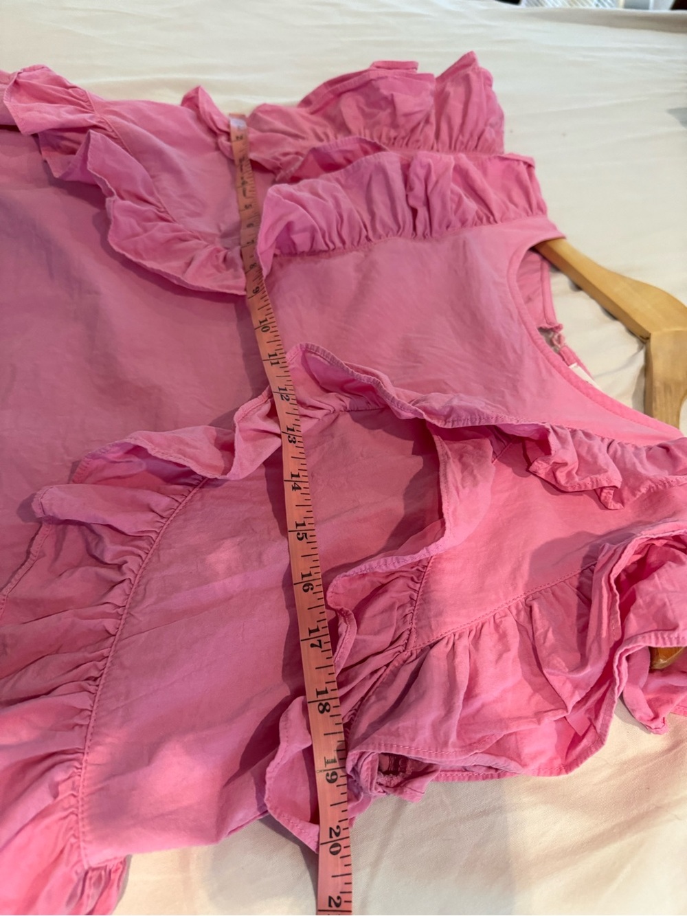 Stunning Charisma Pink Ruffled Top - Picture 8 of 9